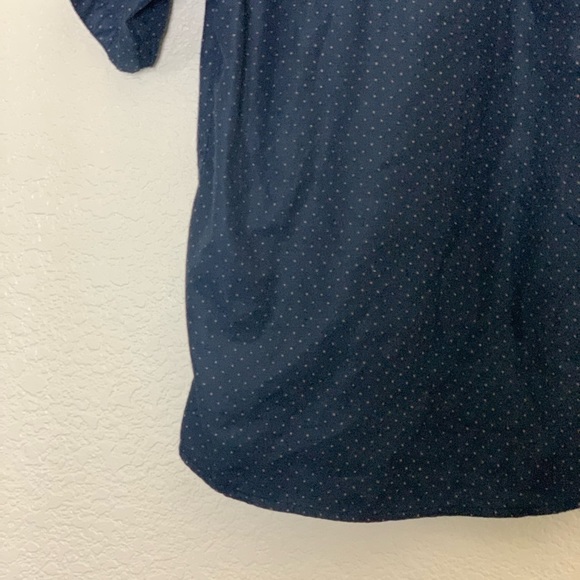 Craft+Flow | Blue slim cotton short sleeve button down shirt size 10/12 … - Picture 8 of 8